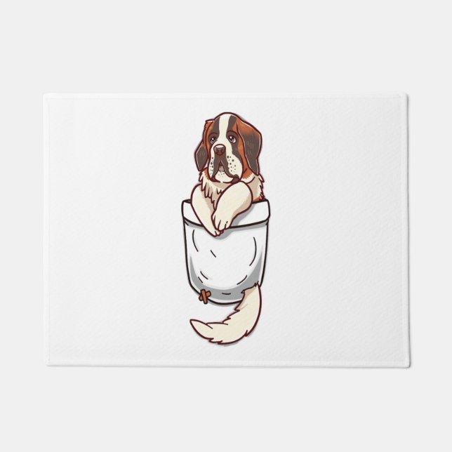 Paillasson Pocket St Bernard Puppy (Devant)