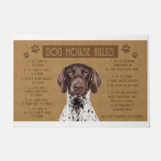 Paillasson Pointer Pointer Dog House Règles, S'Il A Cassé