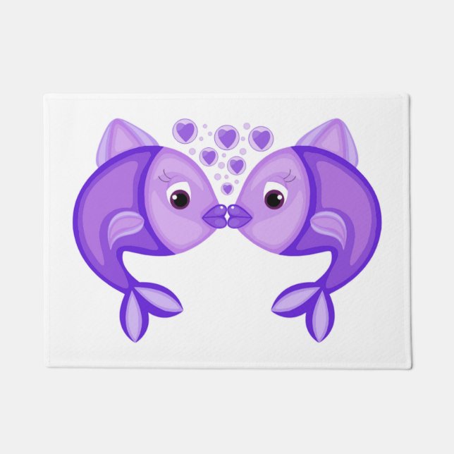 PAILLASSON POISSON DE KISSING (Devant)