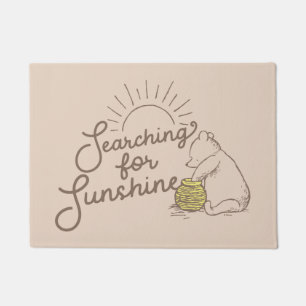 Paillasson Pooh classique Recherche du soleil