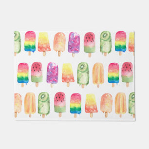 Paillasson Popsicles aquarelles