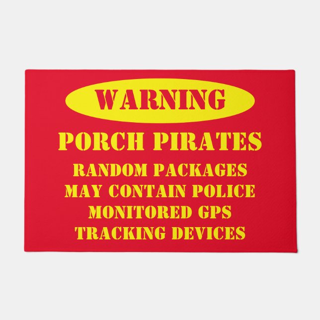 PAILLASSON PORCH PIRATES (Devant)