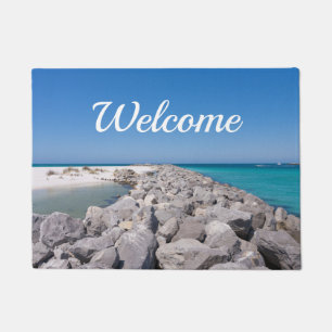 Paillasson Pormat De Bienvenue Au Milieu De Shell Island Jett