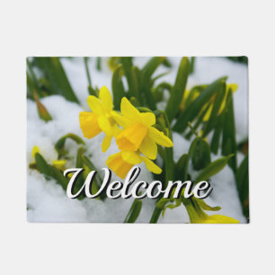 Paillasson Pormat De Bienvenue Du Printemps