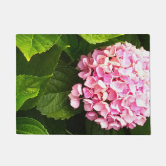 Paillasson Pormat d'hydrangée rose