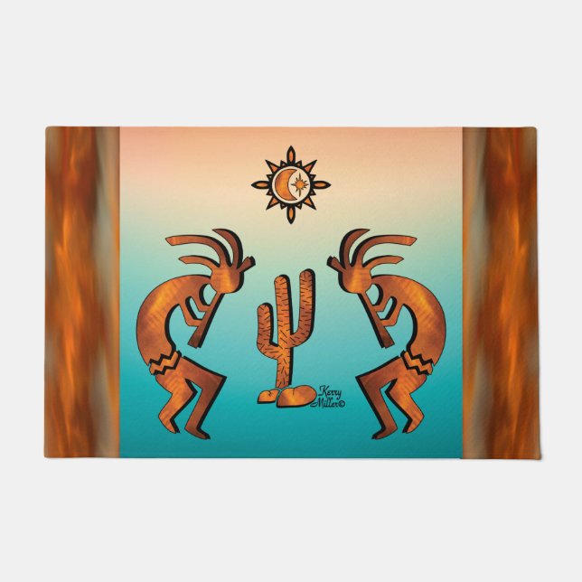 Paillasson Pormat Kokopelli Sud-Ouest (Devant)