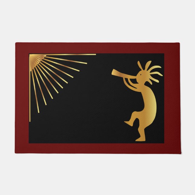 Paillasson Pormat Sud-Ouest Sun Kokopelli (Devant)