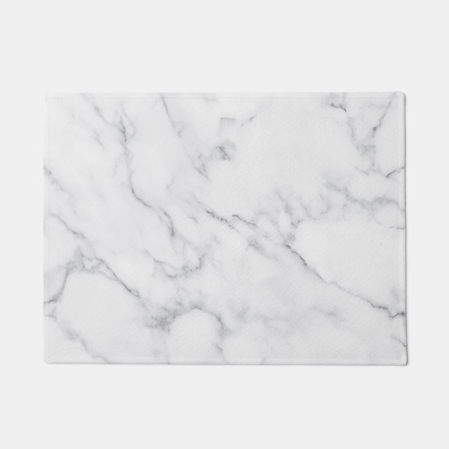 Paillasson Porte d'accueil en marbre moderne (Devant)