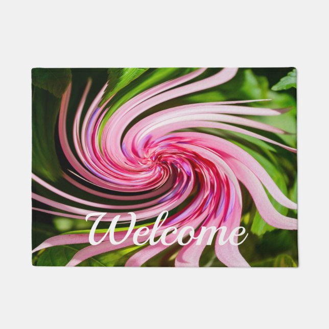 Paillasson Porte d'accueil torsadée (Devant)