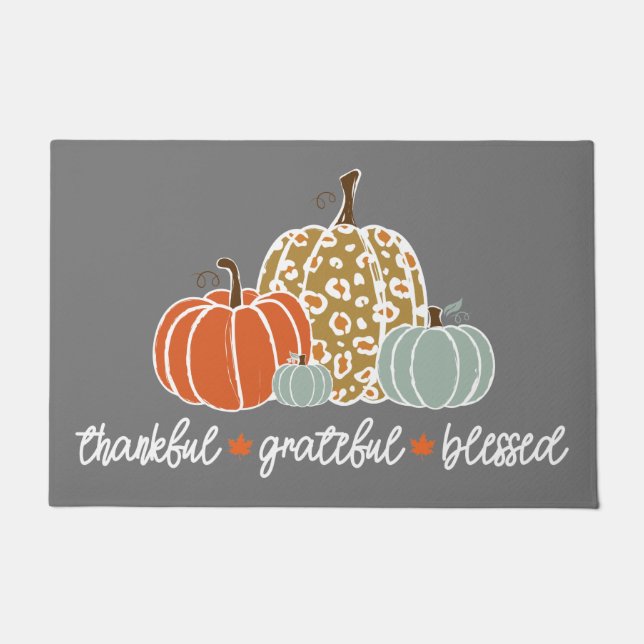 Paillasson Porte d'automne (Devant)