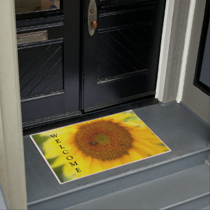 Paillasson Porte de bienvenue de tournesol