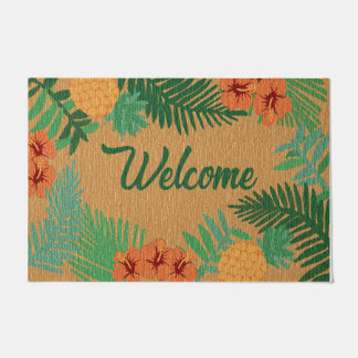 Paillasson Porte de bienvenue Tropical, Amant Plante