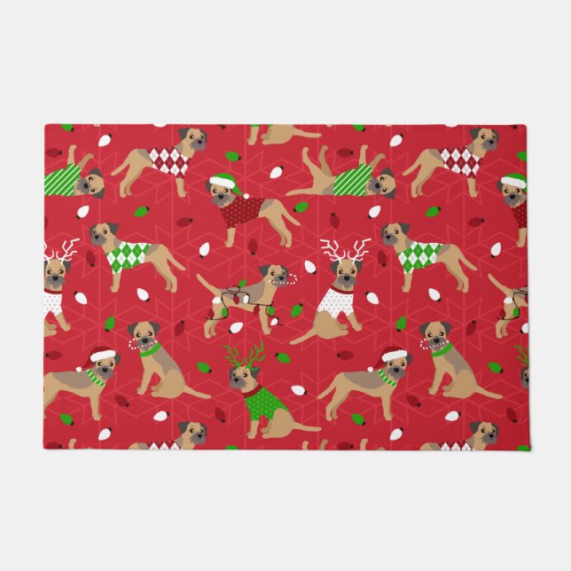 Paillasson Porte de la frontière de Noël (Devant)