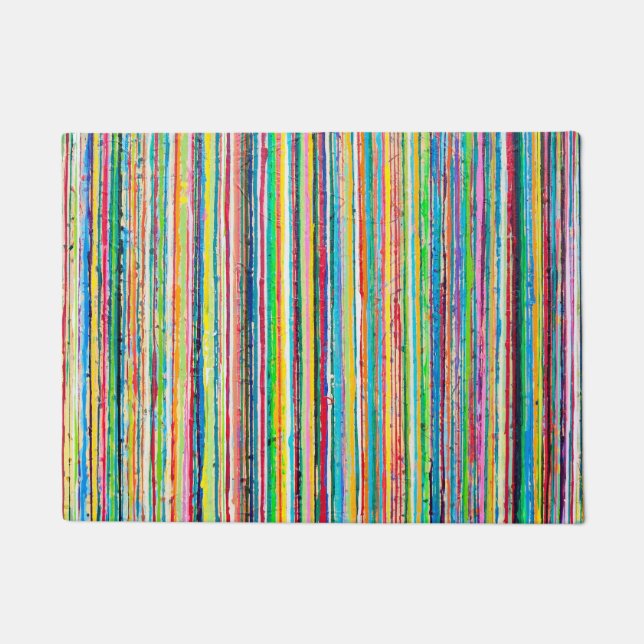 Paillasson Porte de rouleau arc-en-ciel (Devant)