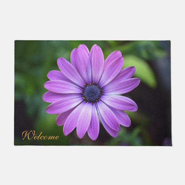 Paillasson Porte d'ostéopum pourpre (Devant)