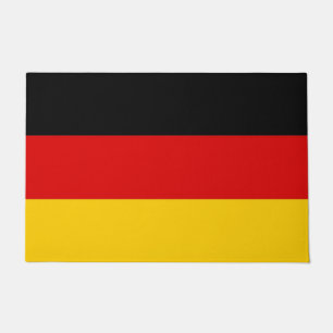 Paillasson Porte Mat avec Drapeau d'Allemagne