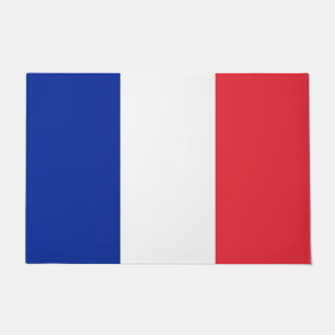 Paillasson Porte Mat avec Drapeau de France