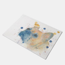 Porte Mat - Chien taureau