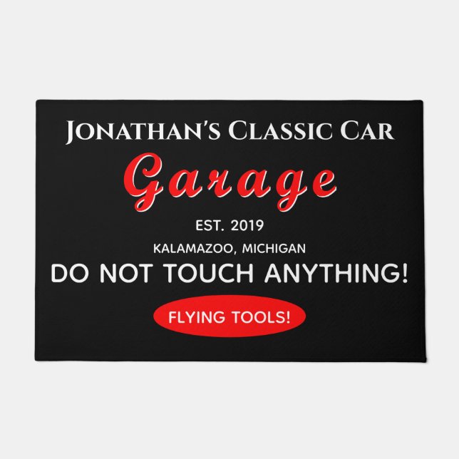 Paillasson Porte Mat Home Voiture Mécanique Garage Outils de  (Devant)