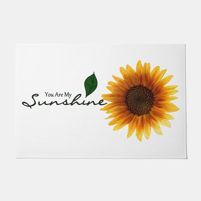 Paillasson Porte Mat - Vous Êtes Mon Soleil (Devant)