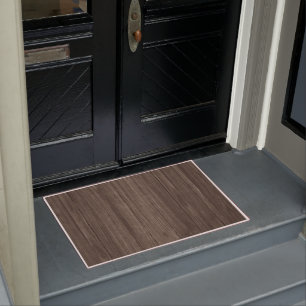 Paillasson Porte-porte pour le grain de bois