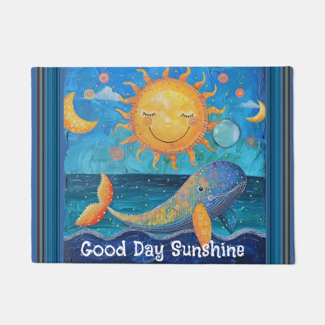 Paillasson Porte soleil du bon jour (Devant)