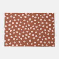 Poster de animal Dots rouille Terracotta Dalmatie