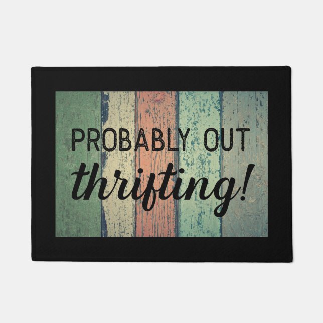 Paillasson Probablement sur Thrifting (Devant)