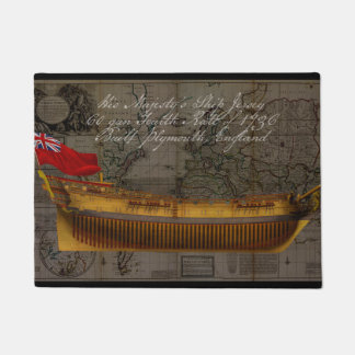 Paillasson Profil de peinture du navire Jersey