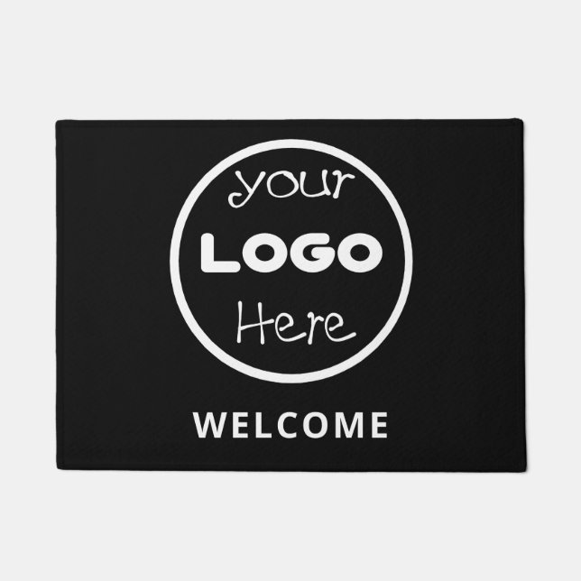 Paillasson Promotion du logo d'entreprise personnalisé (Devant)