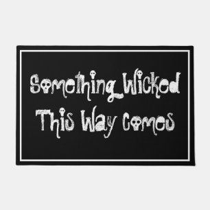 Paillasson Quelque Chose De Mal De Cette Façon Vient Doormat