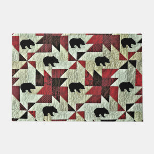 Paillasson Quilt d'ours noir