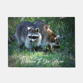 Paillasson Raccoons photo sur