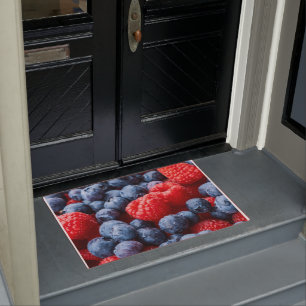 Paillasson Raspberries et Blueberries