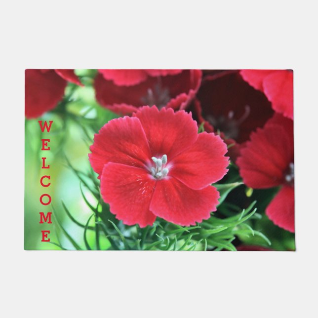 Paillasson Red Dianthus Door (Devant)