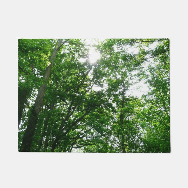 Paillasson Regard sur les arbres d'été (Devant)