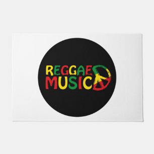 Paillasson Reggae Musique design, reggae art