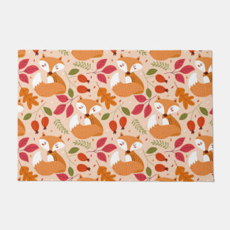 Paillasson Renards folkloriques modernes