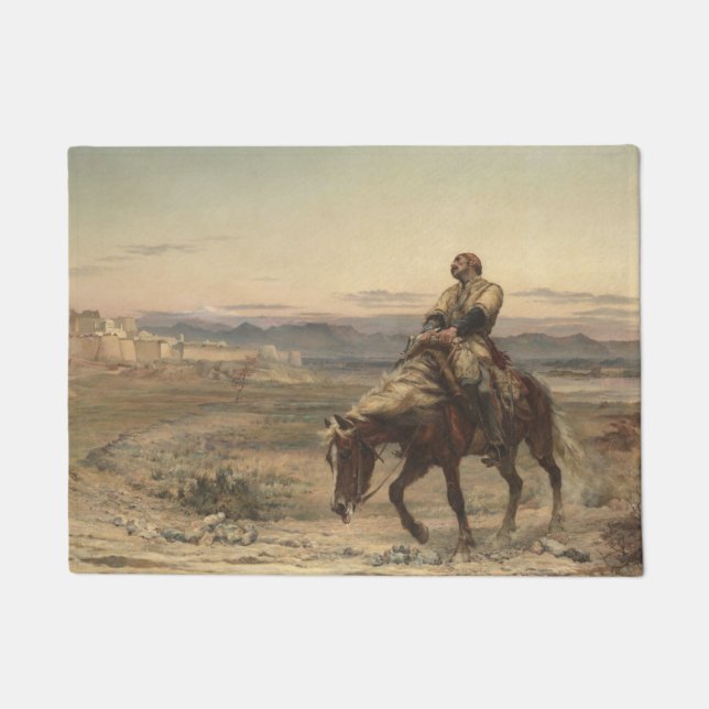 Paillasson Restes d'une armée (par Elizabeth Thompson) (Devant)