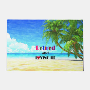 Paillasson Retraité et adoré !