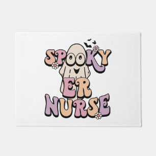Paillasson Retro Cute Éffrayant ER Nurse Halloween