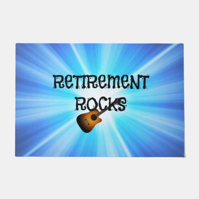 Paillasson Rocks de retraite, (Devant)