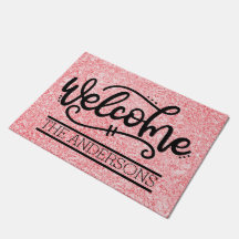 Rose personnalisée Bienvenue en rose