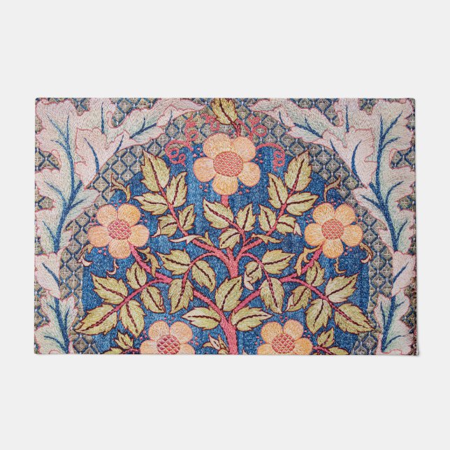Paillasson Rose Wreath, William Morris (Devant)