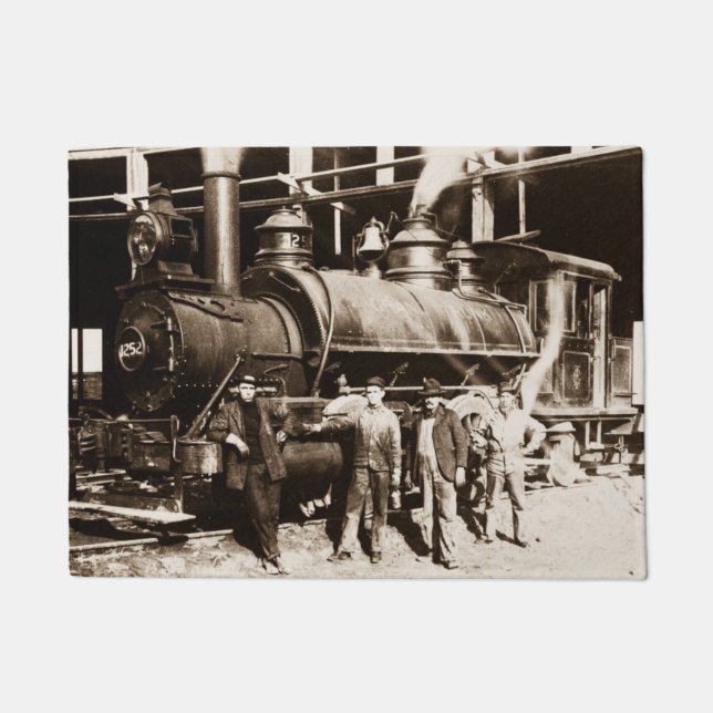 Paillasson Roundhouse au tronc grand de Battle Creek Michigan (Devant)
