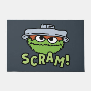 Paillasson Rue Sésame   Oscar the Grouch Scram!