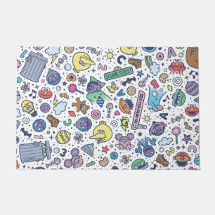 Paillasson Rue Sésame   Sesame Pals DoodMotif