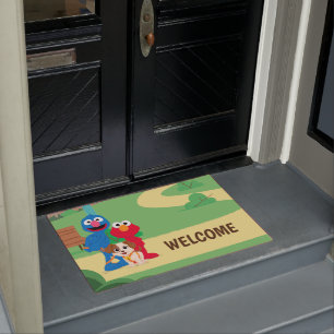 Paillasson Rue Sésame   Tango Avec Grover & Elmo