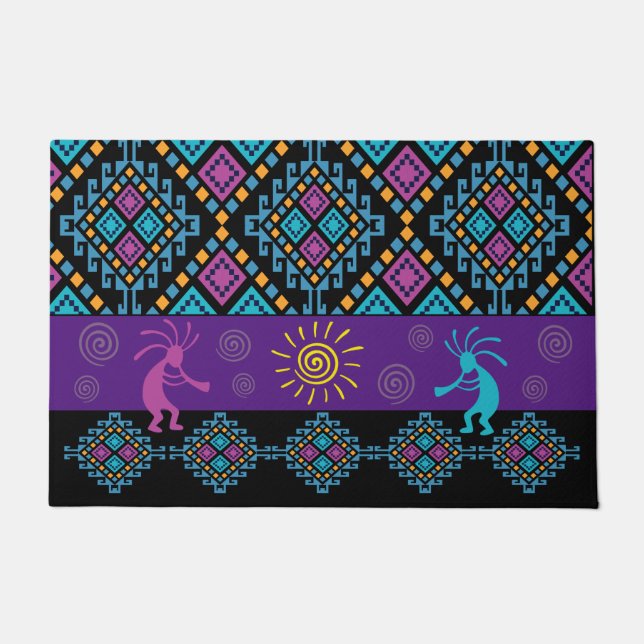 Paillasson Rug sud-ouest Kokopelli (Devant)