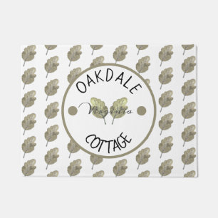 Paillasson Rustic Location Cabine Cottage Feuilles botaniques